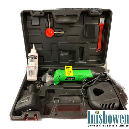 Horner Razor Cordless Clipper 2 x 600ahm batteries c/w Holster